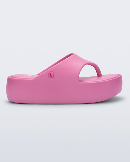 MELISSA FREE PLATFORM THONG -PINK