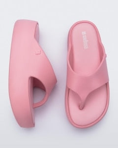 MELISSA FREE PLATFORM THONG - LIGHT PINK