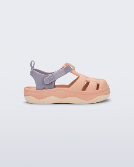 Mini Melissa Zig- Beige Grey
