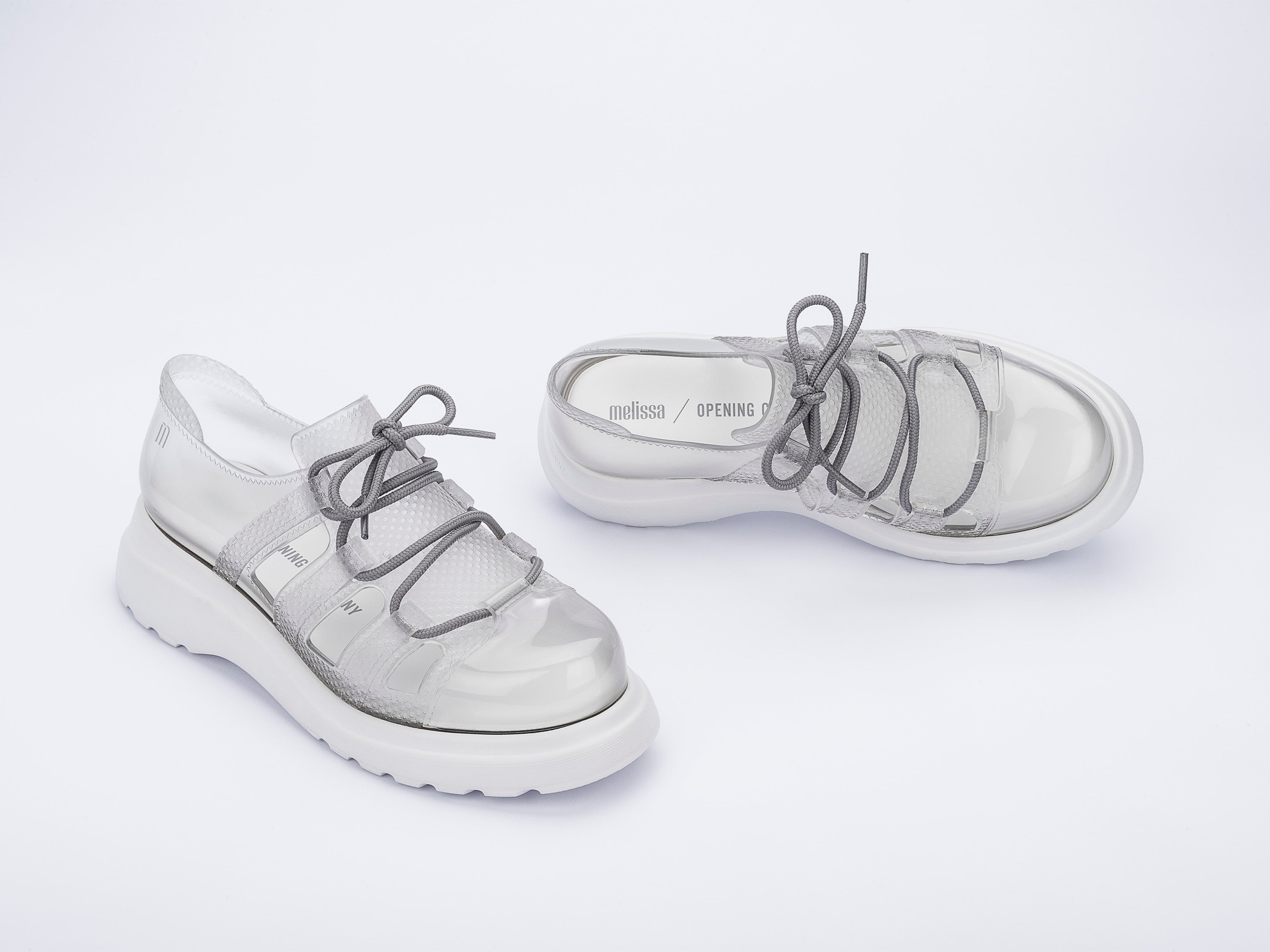 Melissa sneakers sales clear