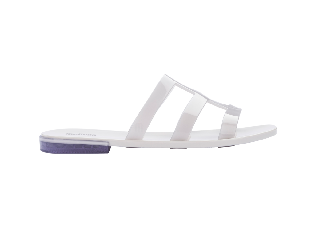 Melissa Caribe Slide - White