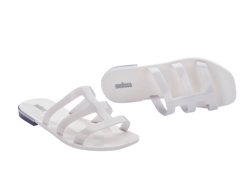 Melissa Caribe Slide - White