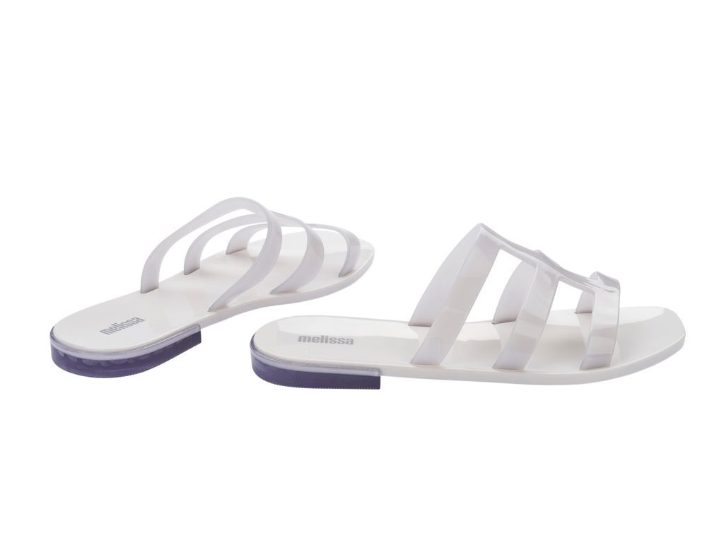 Melissa Caribe Slide - White