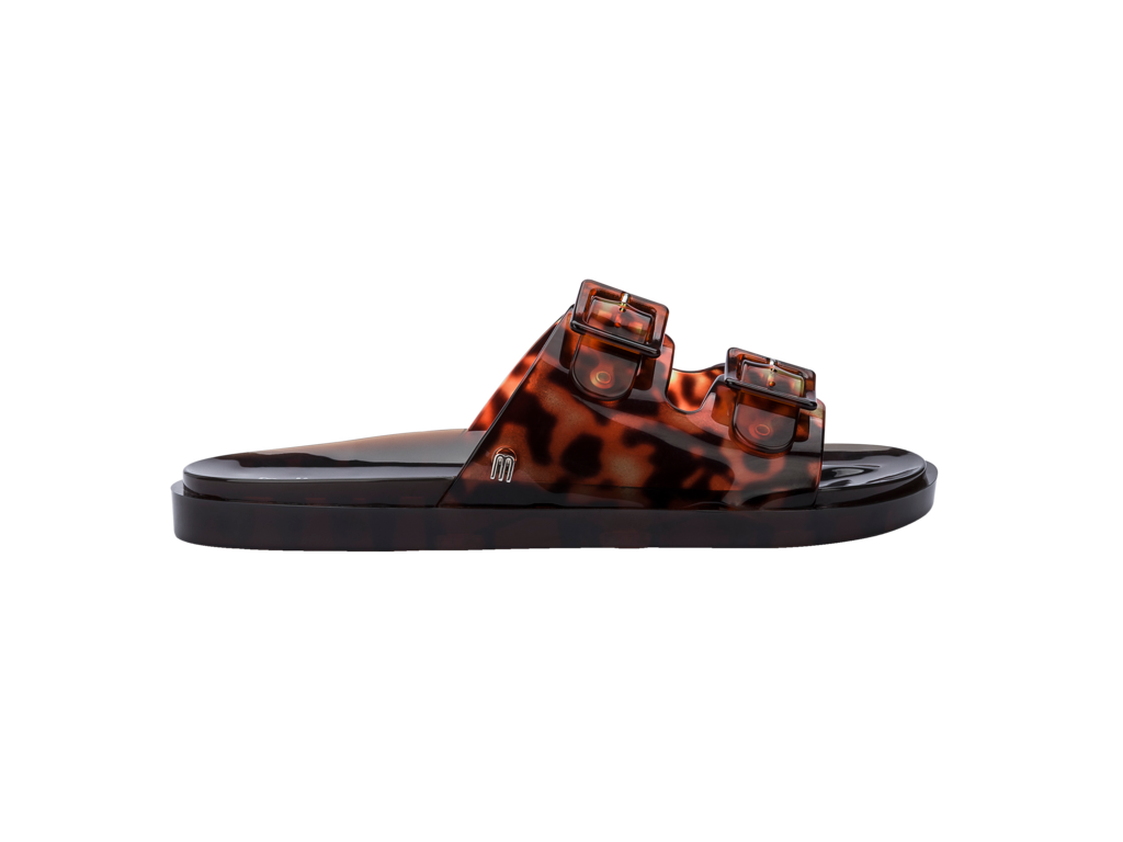 Melissa Wide Slide - Tortoiseshell