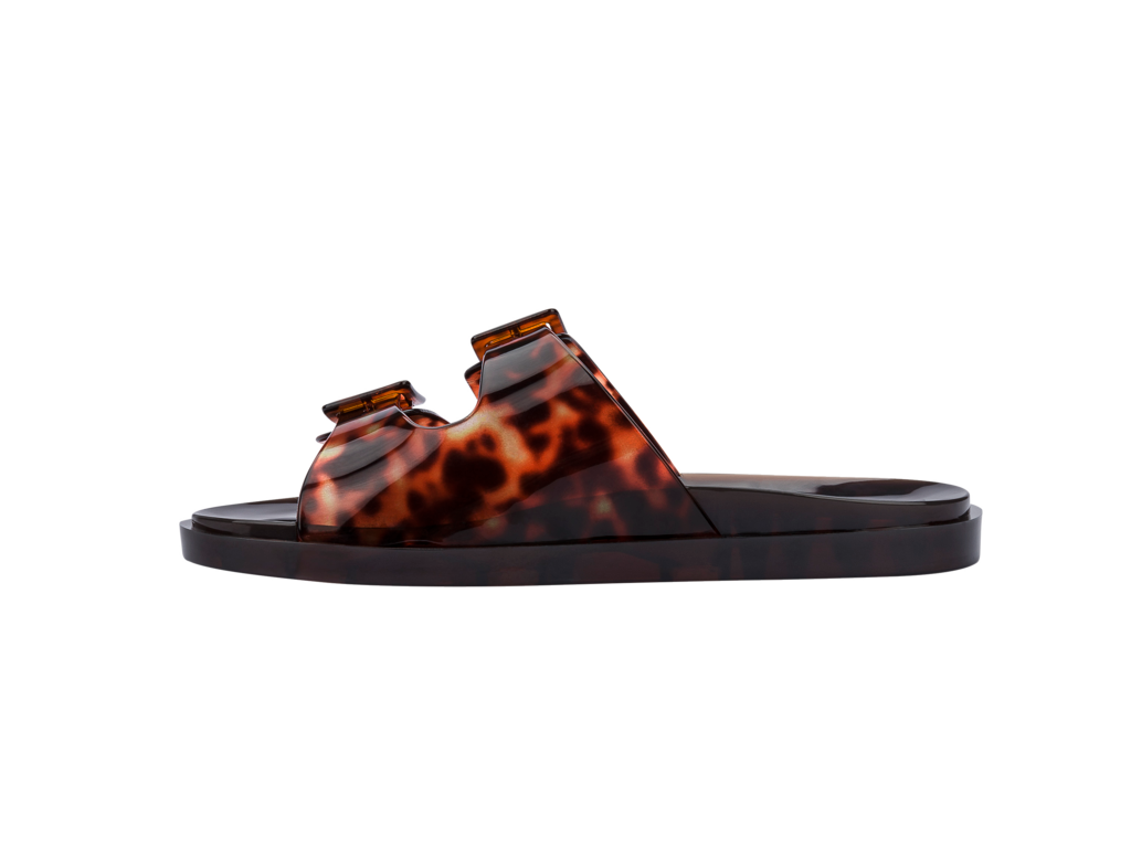 Melissa Wide Slide - Tortoiseshell