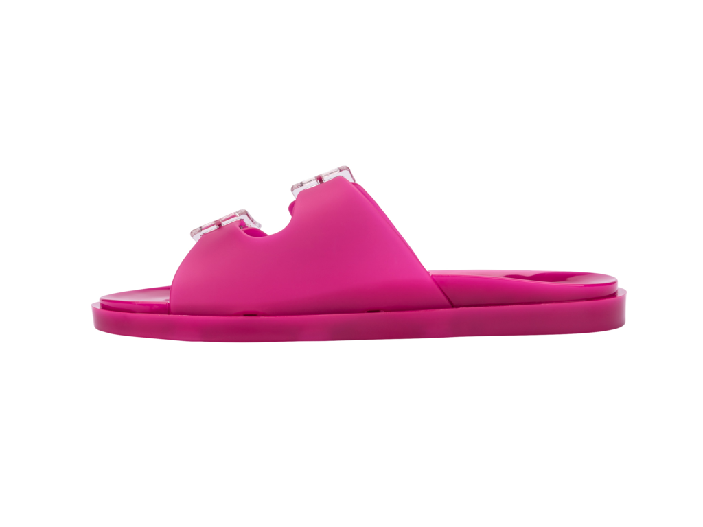 Melissa Wide Slide Neon Pink MelissaAustralia