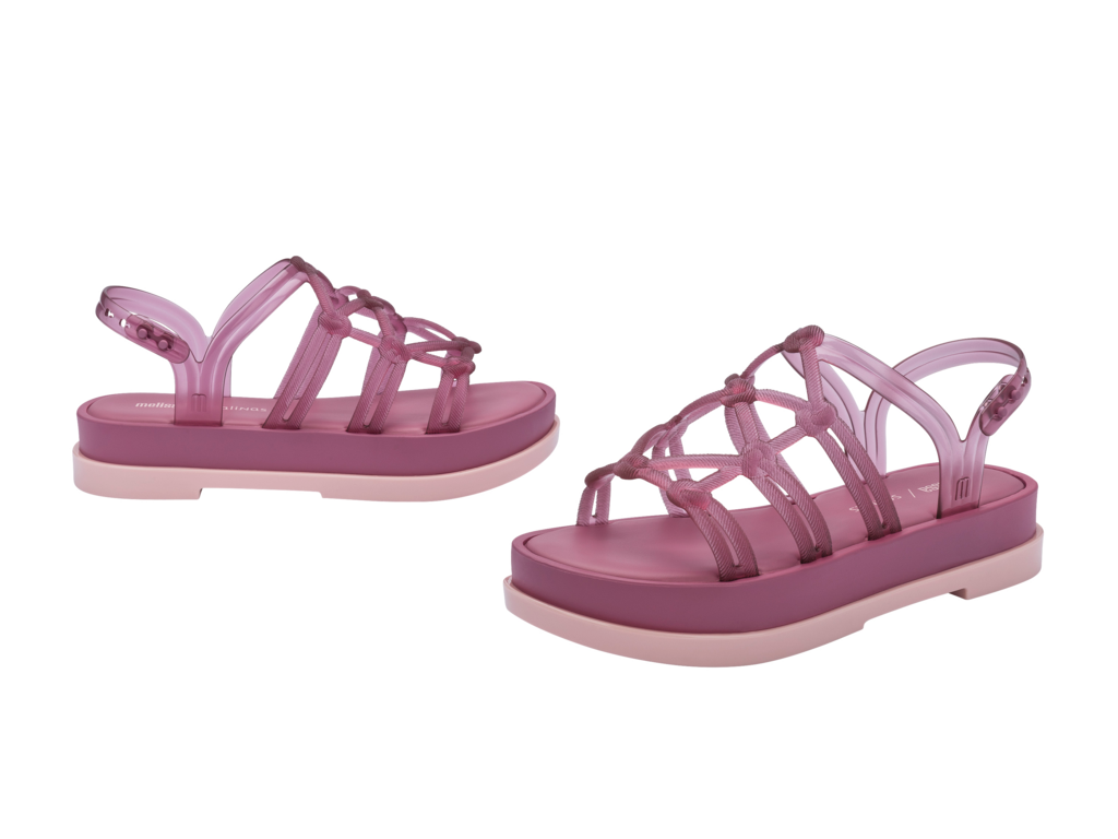 Melissa ＋ SALINAS Flox III Sandals - Pink