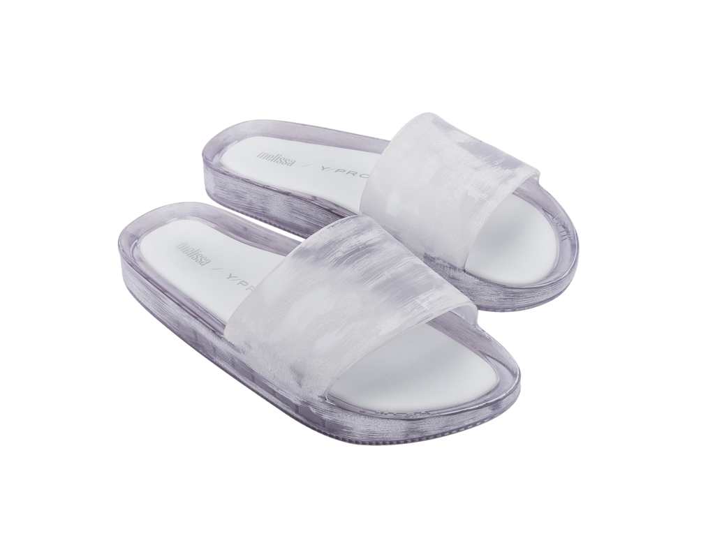Melissa Beach Slide Y Project Clear White