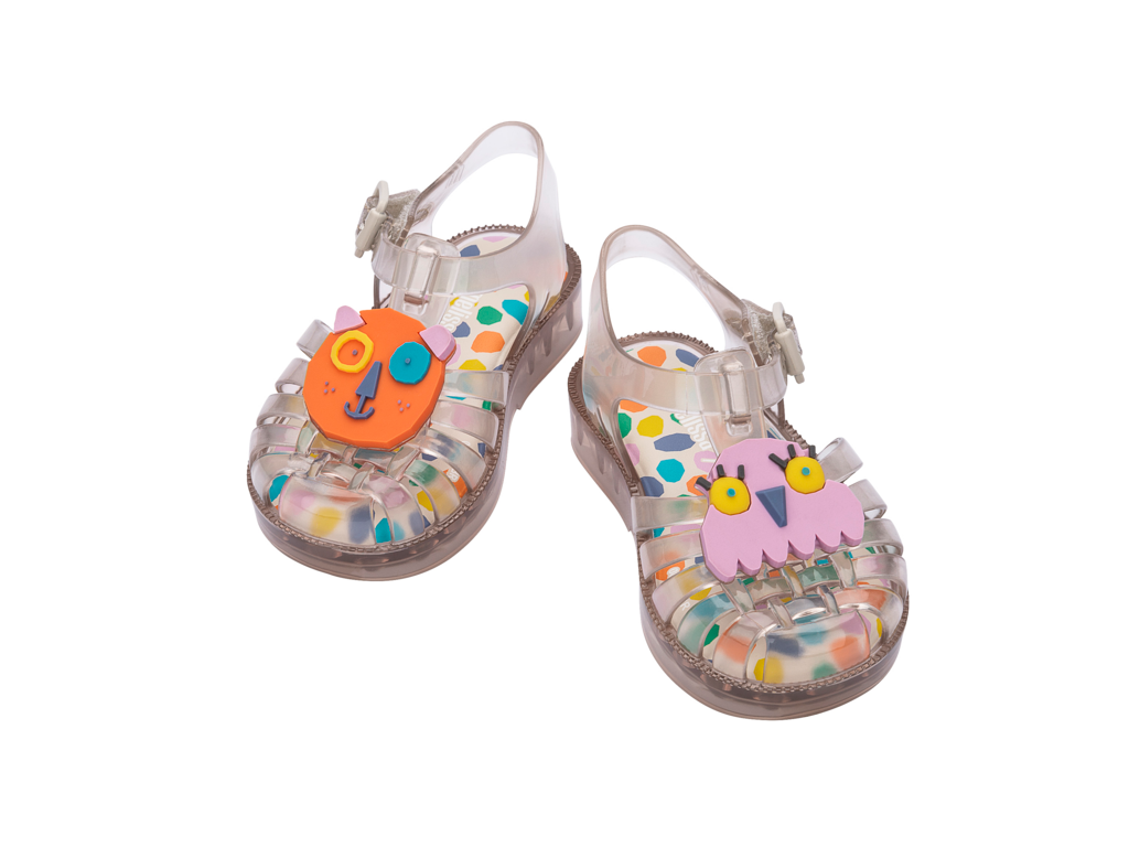 Mini Melissa Possession + Fabula BB - Clear Beige