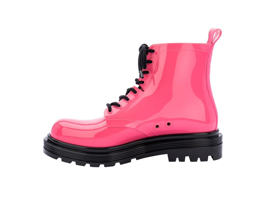 Melissa ＋ VIKTOR AND ROLF Coturno Boot - Pink Black