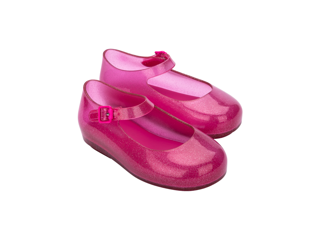Mini Melissa Dora III BB - Pink Glitter