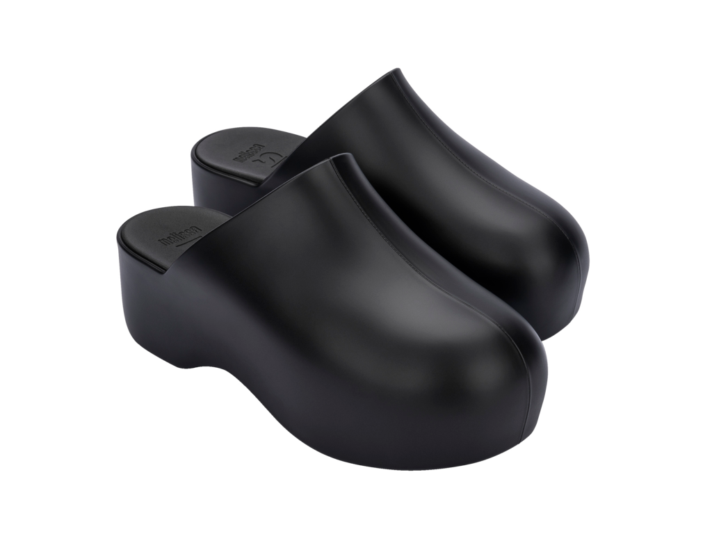 Melissa Bubble Clog + Simon Miller - Black