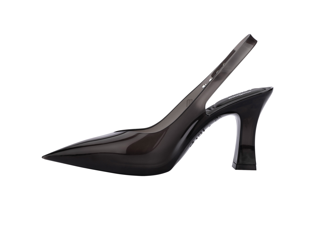 Melissa Slingback Heel + Larroude - Black