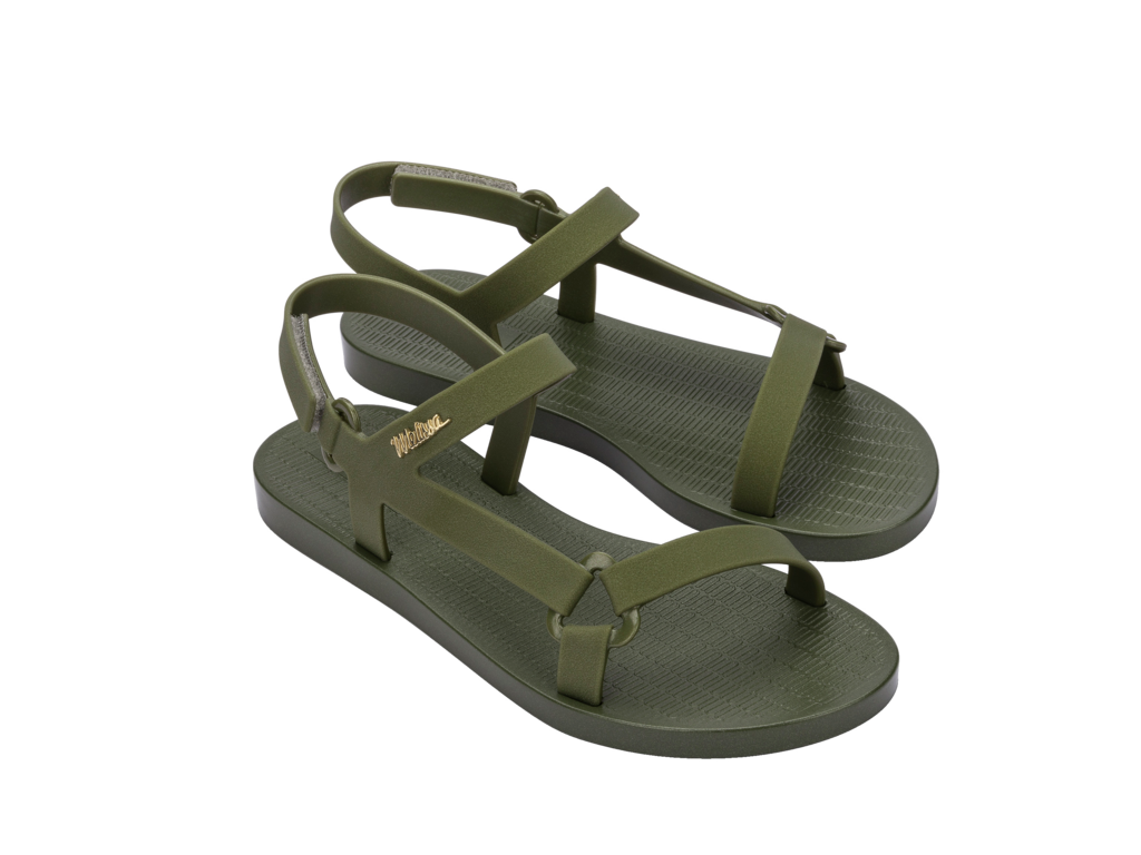 Melissa Sun Downtown Metallic - Green