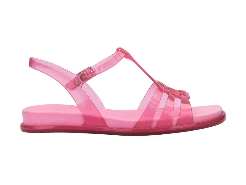 Clear 2025 pink sandals