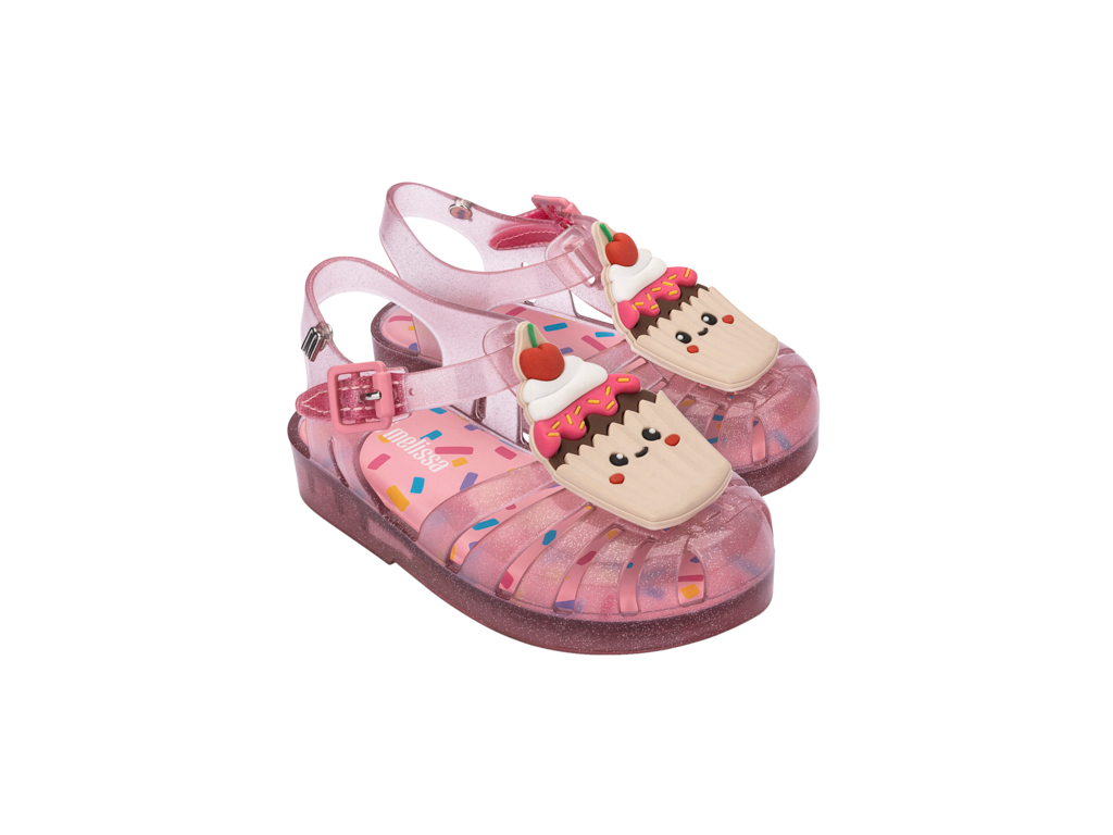 Mini Melissa Possession Candy Clear Pink Yellow
