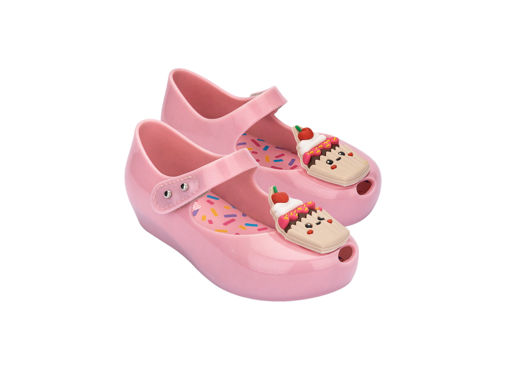 Mini Melissa Ultragirl Candy Glitter Pink