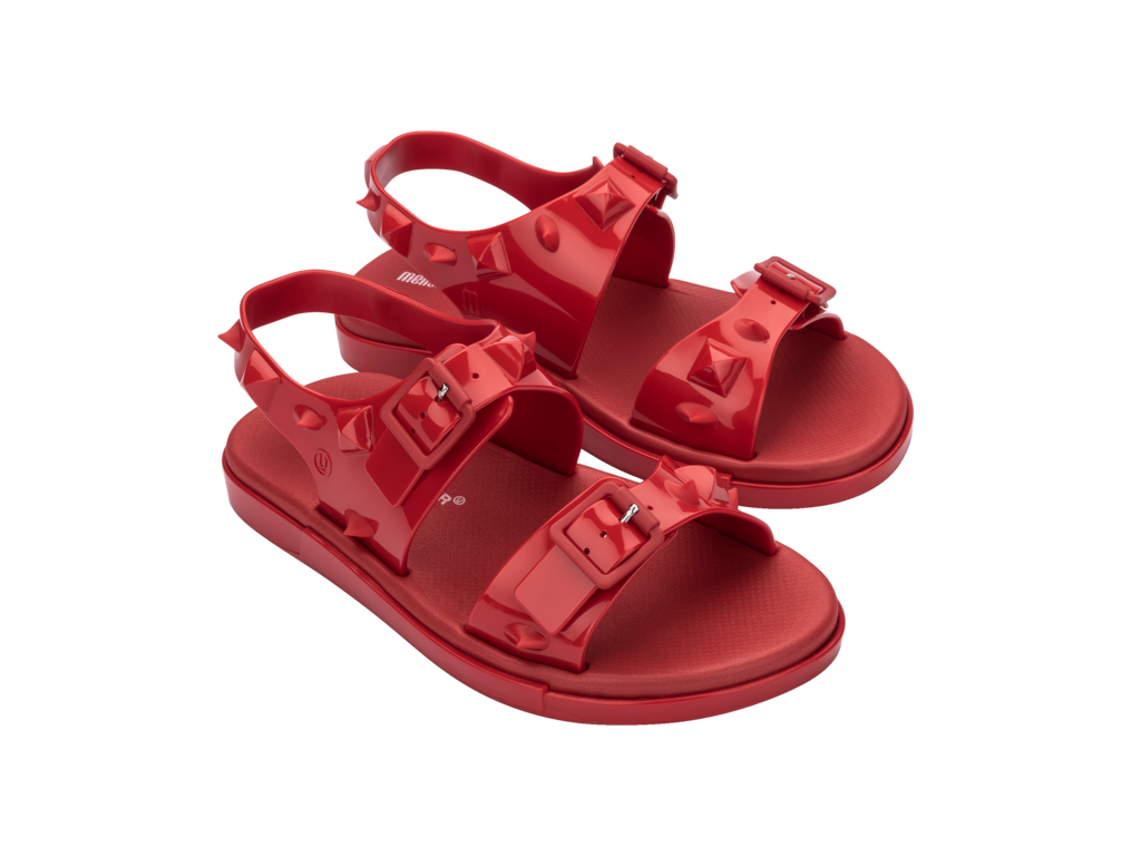 Melissa Spikes Sandal + Undercover - Red