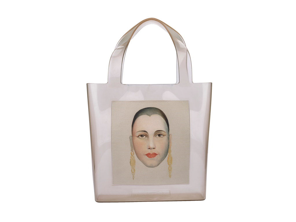 Melissa Canvas Bag + Tarsila Do Amaral - Clear Beige